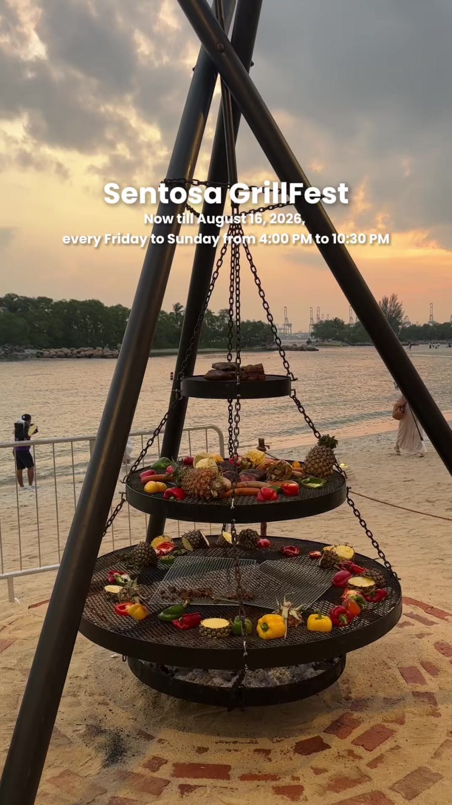 @shout.sg Smoke, sea breeze, and over 40 grills by the beach. Sentosa GrillFest… @shout.sg Smoke, sea breeze, and over 40 grills by the beach. Sentosa GrillFest…