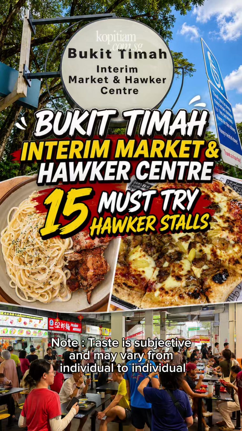 @kopitiam.sg8 Bukit Timah Interim Market & Hawker Centre 15 Mist Try Hawker Stal…