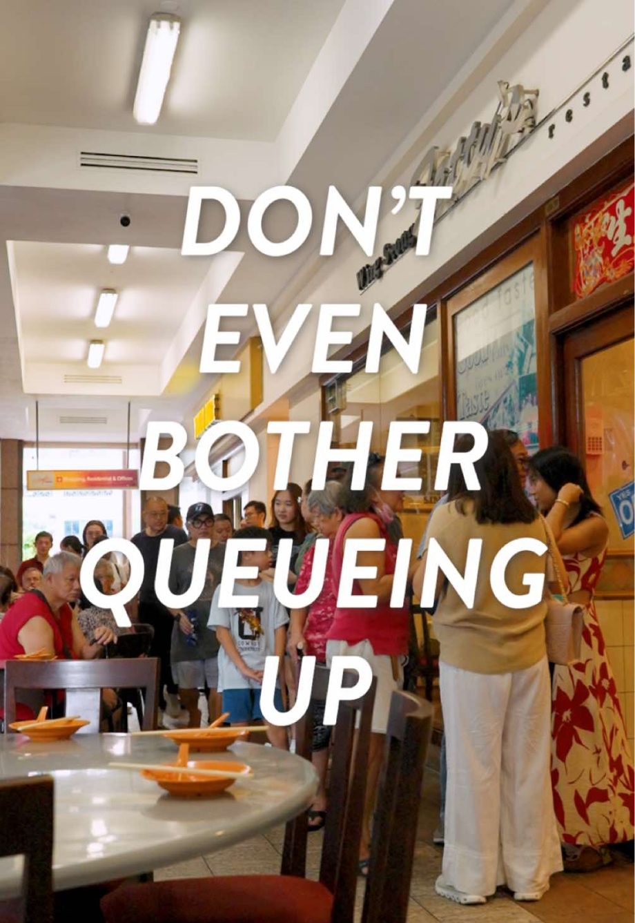 @nomies.co on the bright side… there’s no queue now!!! #sgfoodie #fyp #chinesefo…