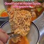 @comfortchomper 24-hour noodle spot at Orchard Road  ENEN Ke Kou Mian  400 Orcha…
