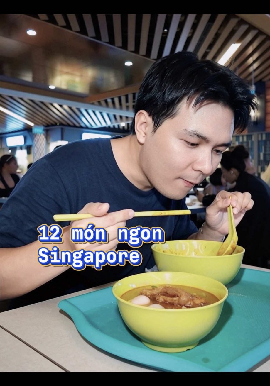 @huy.dimotminh Food tour một phát 12 món :)) ăn sập Singapore là có thiệt  #huyd…
