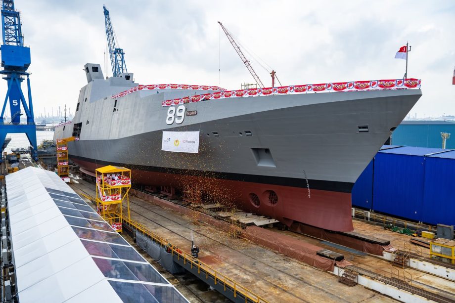 ST Engineering Launches Second MRCV For Republic of Singapore Navy ST Engineering Launches Second MRCV For Republic of Singapore Navy