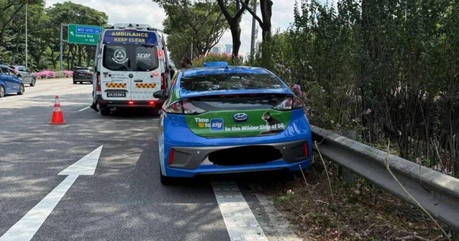 Cabby who lost consciousness while driving woman and child on ECP dies, Singapore News Cabby who lost consciousness while driving woman and child on ECP dies, Singapore News