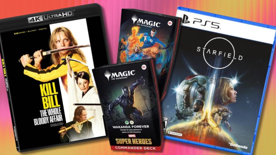 Pokémon TCG Pitch Black, Starfield for PS5, and MTG x Marvel Commander Decks Pokémon TCG Pitch Black, Starfield for PS5, and MTG x Marvel Commander Decks