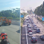 Motorcyclist taken to hospital after crash near Woodlands Checkpoint, Singapore News