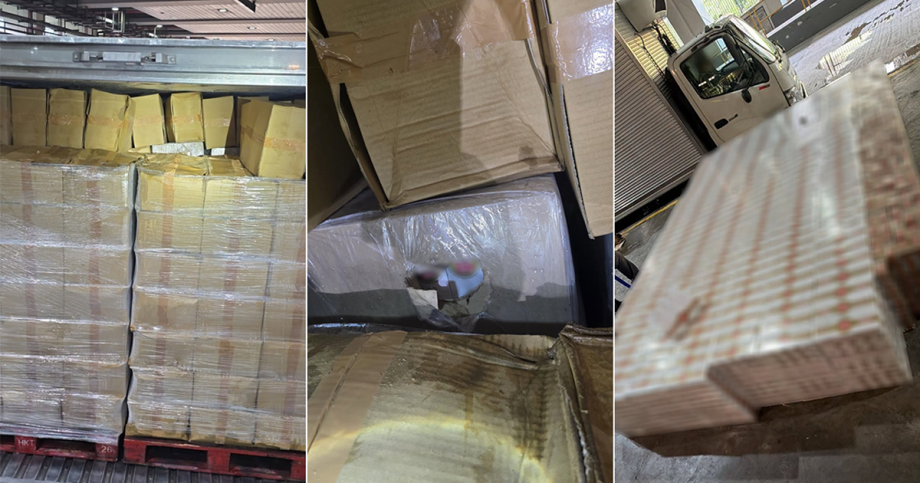 ICA calls bluff on Malaysia truck with goods declared as tubed ice, uncovers over 2,400 cartons of duty-unpaid cigarettes, Singapore News ICA calls bluff on Malaysia truck with goods declared as tubed ice, uncovers over 2,400 cartons of duty-unpaid cigarettes, Singapore News