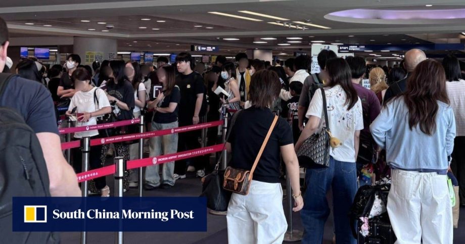 Flying to South Korea? Brace for 80-minute wait at Incheon airport immigration Flying to South Korea? Brace for 80-minute wait at Incheon airport immigration