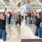 KLIA airport incident: Woman demands surrender