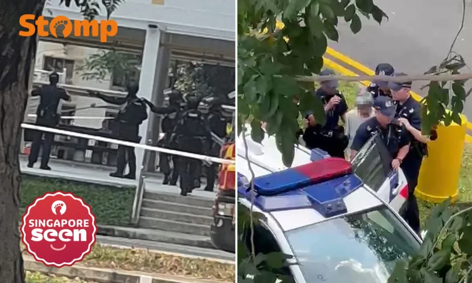 Man arrested in Toa Payoh after alleged knife threat against father Man arrested in Toa Payoh after alleged knife threat against father