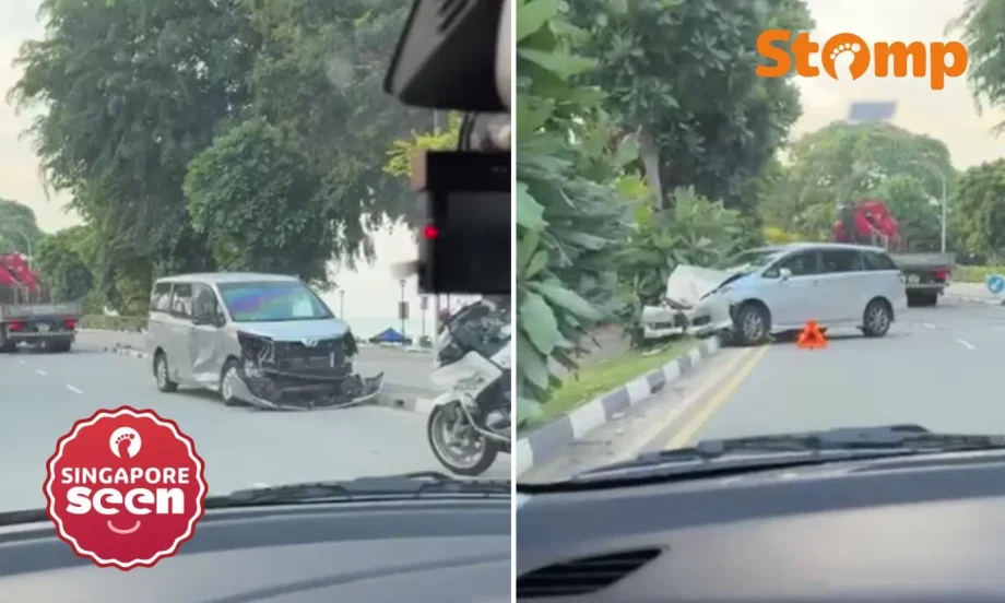 Changi Coast Road car accident investigations Changi Coast Road car accident investigations