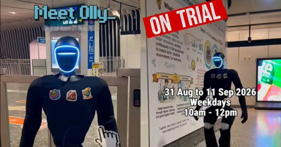 Meet Olly: New humanoid robot to be trialled at Little India MRT station from Aug 31, Singapore News Meet Olly: New humanoid robot to be trialled at Little India MRT station from Aug 31, Singapore News