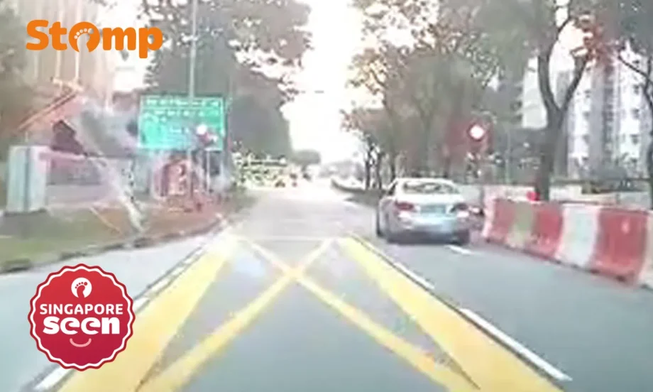 Driver running red light in Bukit Batok sparks outrage