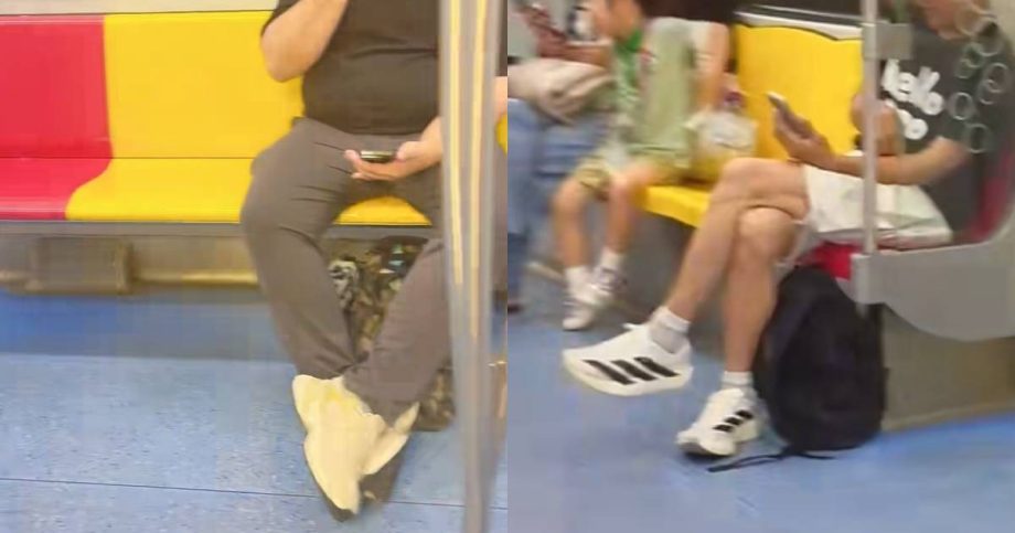Commuters put bags on floor despite empty seats in MRT, impresses Chinese national, Lifestyle News