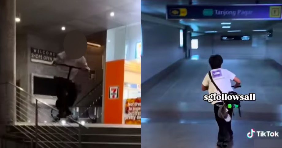 Youngster spotted performing high-risk scooter tricks near Tanjong Pagar MRT station: ‘I’m a trained professional’, Singapore News