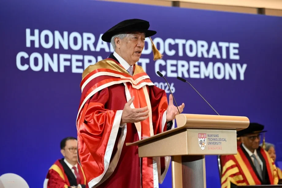 Teo Chee Hean receives NTU honorary degree for contributions