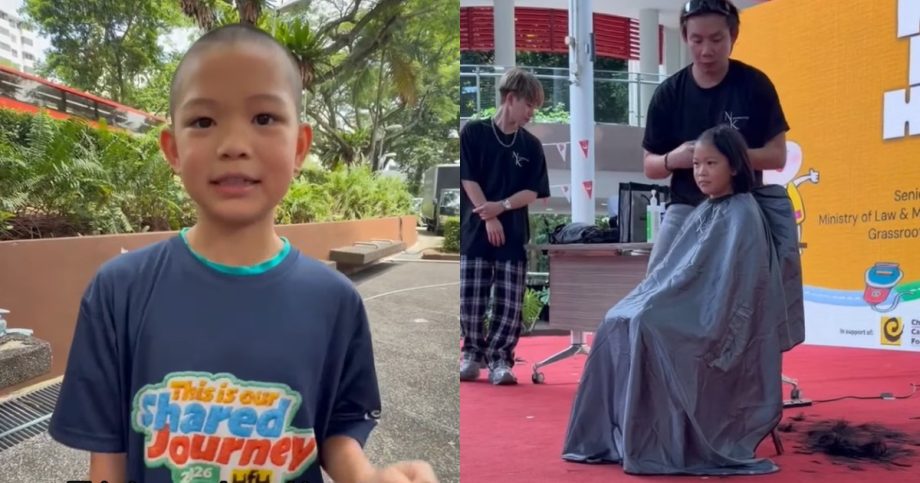 Girl, 9, shaves her head to support children battling cancer: ‘I want to make them feel less alone’, Singapore News