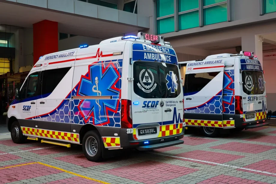New SCDF ambulance doubles patient capacity
