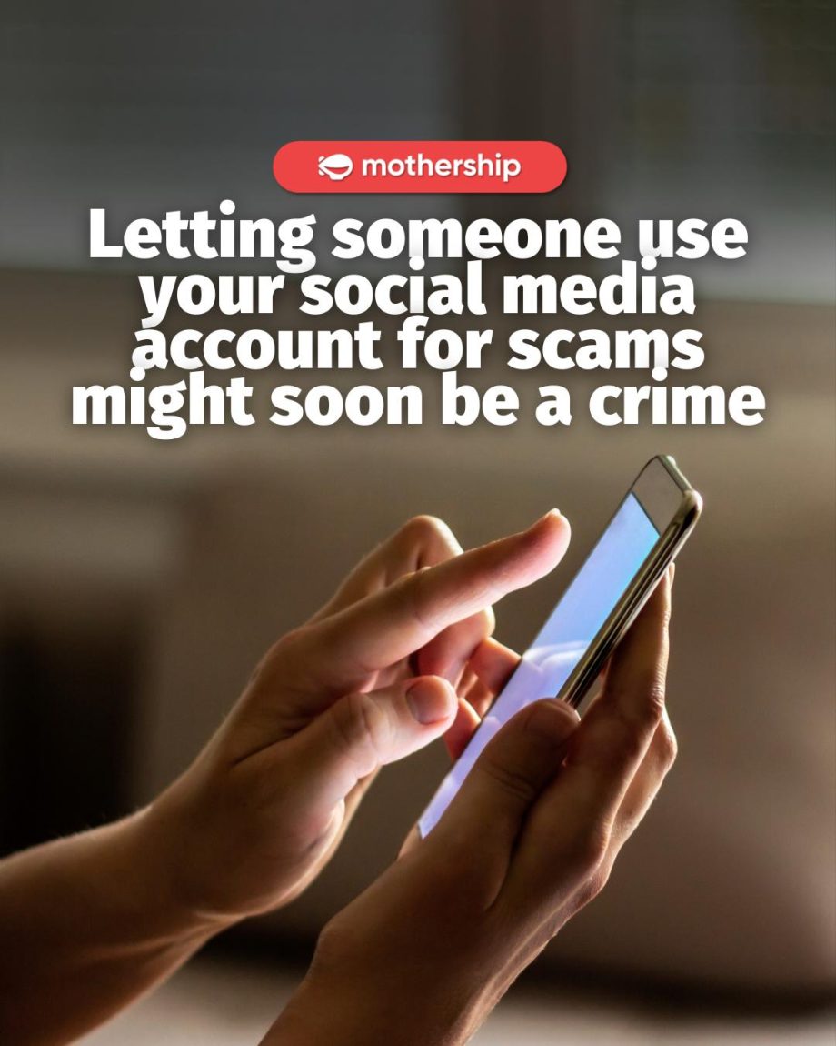 @mothershipsg It might soon become an offence if you knowingly allow someone els… @mothershipsg It might soon become an offence if you knowingly allow someone els…