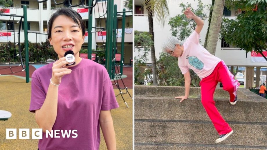 Why are seniors in Singapore doing parkour?