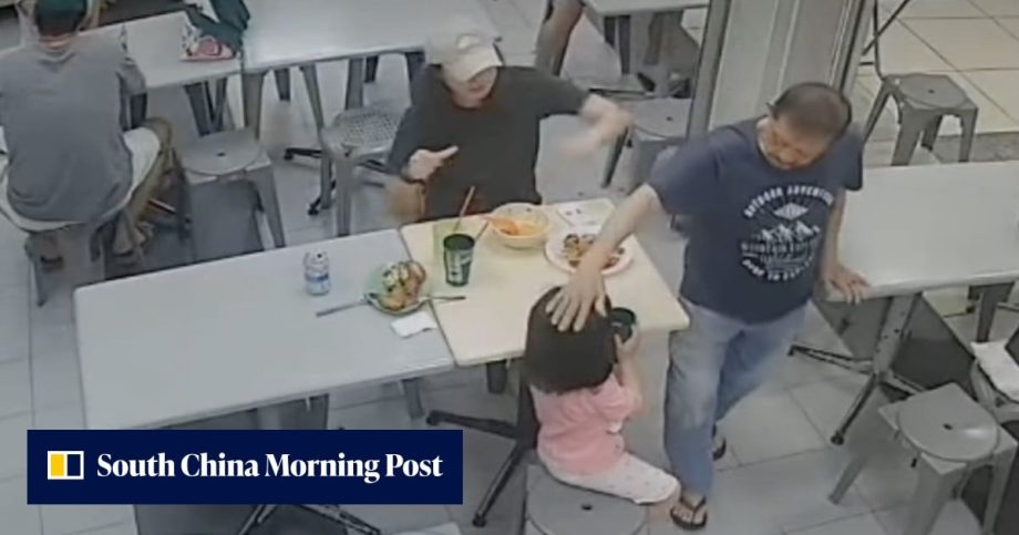 Shoving incident in Singapore over man patting girl’s head stirs heated debate Shoving incident in Singapore over man patting girl’s head stirs heated debate