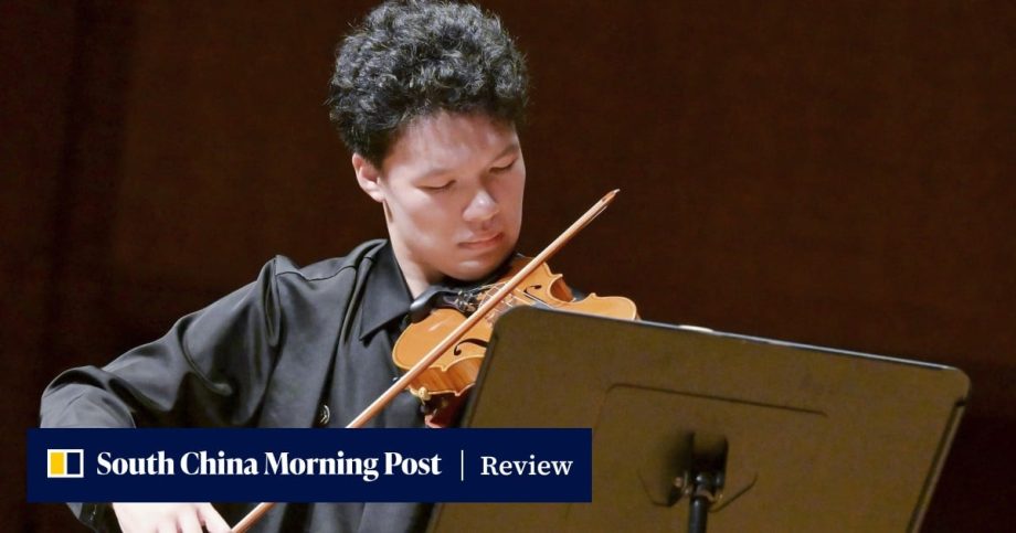 Review | Chinese violin virtuoso Zhang Aozhe, 18, makes magical Hong Kong debut