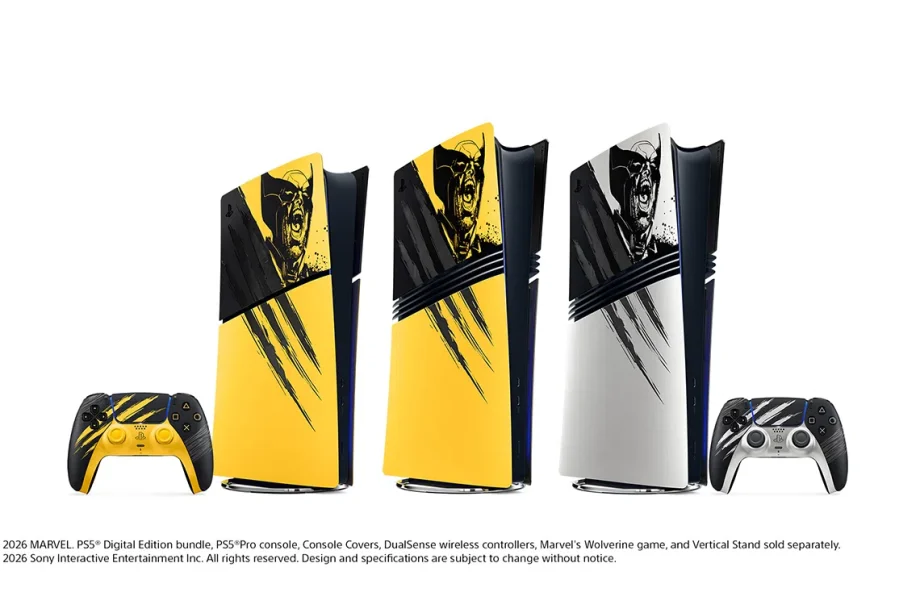 Marvel’s Wolverine limited edition PS5 console & accessories Marvel’s Wolverine limited edition PS5 console & accessories