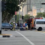 Police search for driver who fled after Sengkang accident