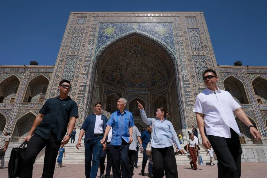 SM Lee visits historic Samarkand, explores opportunities for Singapore ties