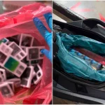 Two motorcyclists arrested for smuggling cigarettes and vapes