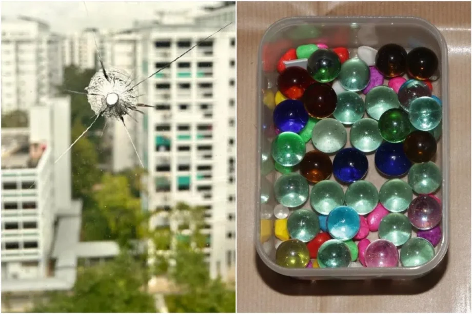 Man arrested for allegedly shooting marbles at birds and damaging window in Woodlands Man arrested for allegedly shooting marbles at birds and damaging window in Woodlands