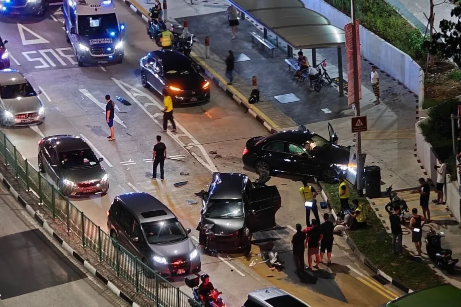 Arrest made for driving while on drugs after Bedok Reservoir Road accident Arrest made for driving while on drugs after Bedok Reservoir Road accident