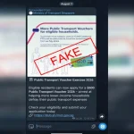 Police issue warning over compromised Telegram accounts due to fake public transport voucher links