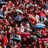NDP 2026: Crowds soak up the atmosphere around the National Stadium and Kallang Basin