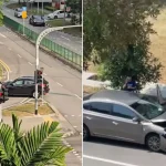 Two taken to hospital after Tampines weekend accidents