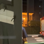 Police, SCDF officers rescue man sitting on ledge of commercial building in Commonwealth, Singapore News