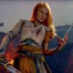 Watch God Of War Laufey Star Smash The Last Of Us Golf Club Prop On Her First Day