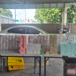 ICA officers cut open car seat; over 700 cartons of duty-unpaid cigarettes found in modified compartments, Singapore News