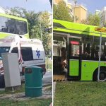 Passenger sent to hospital after bus captain applies emergency brakes to avoid colliding into car in Hougang