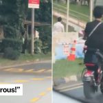 E-bike rider allegedly travels at almost 60km/h without safety helmet on road in Yishun
