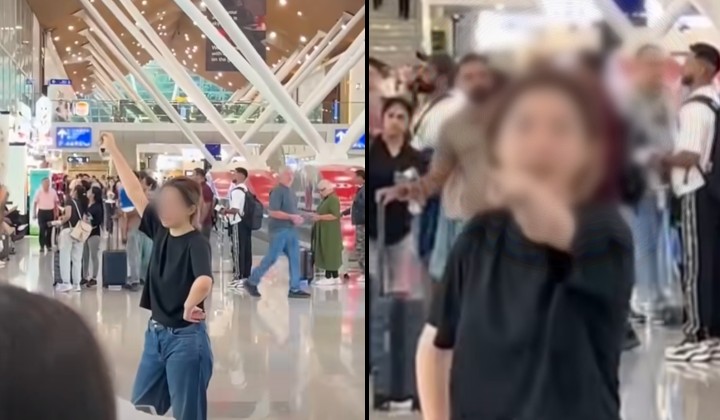 [Watch] Woman Stranded In Malaysia For Three Months, Demands Malaysia Surrender To China At KLIA