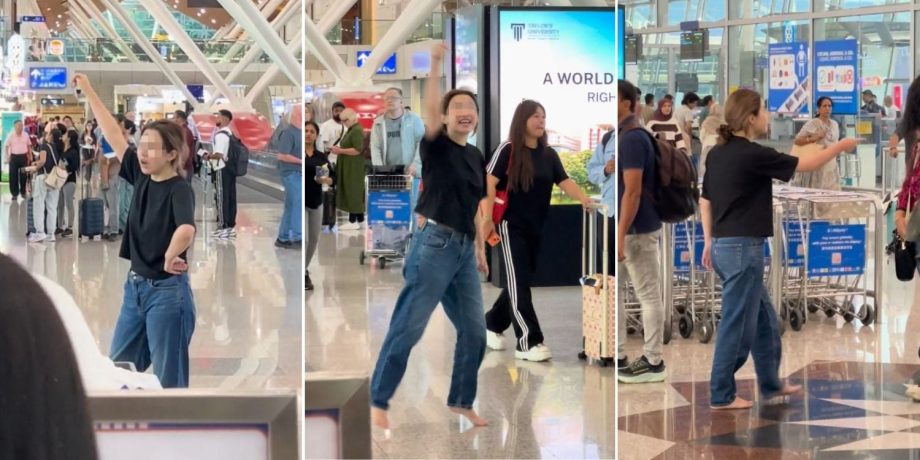 Woman loudly asks whether S’pore & Japan will ‘surrender’ at KLIA