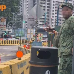 Man in SAF uniform seen smoking near Ang Mo Kio bus stop