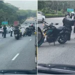 Police looking for car driver involved in PIE accident that injured motorcyclist