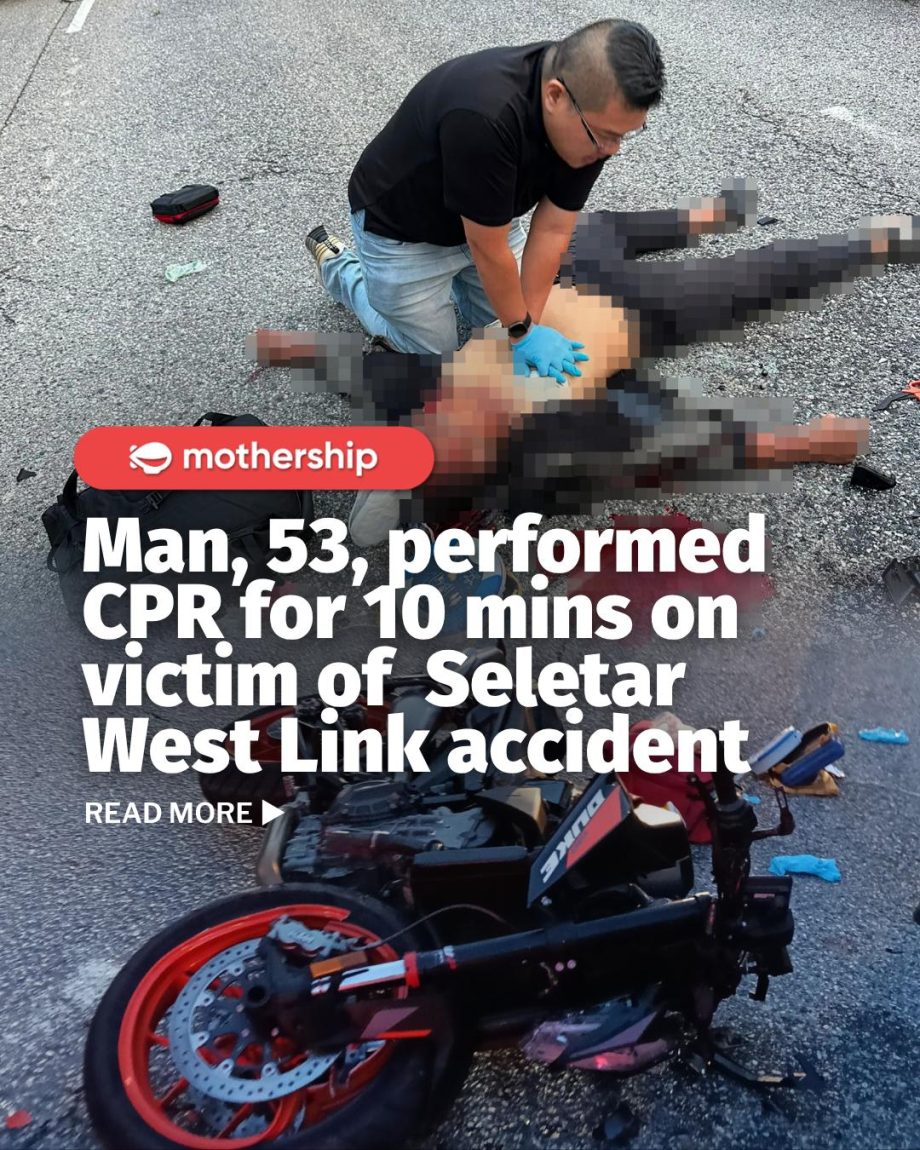 @mothershipsg While he was fortunate to have his first aid kit and AED with him,… @mothershipsg While he was fortunate to have his first aid kit and AED with him,…