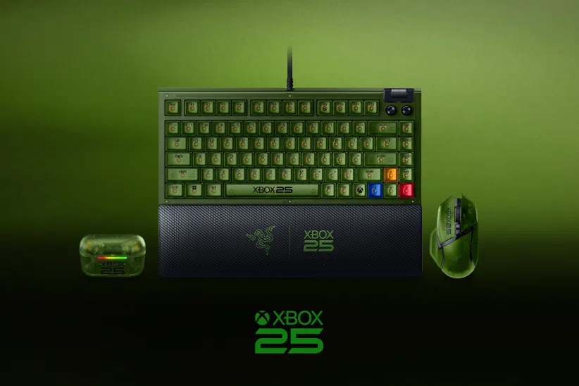 Razer celebrates 25 years of Xbox with a limited-edition peripheral collection Razer celebrates 25 years of Xbox with a limited-edition peripheral collection