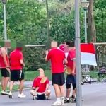 Group draws flak for blocking Sembawang Park path with badminton net bearing Singapore flag: ‘Disgraceful’, Singapore News