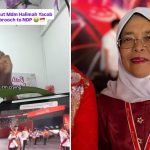 Founder Of Local Accessories Brand “Ugly Cried” After Spotting Halimah Yacob Wearing Her Brooch At NDP 2026