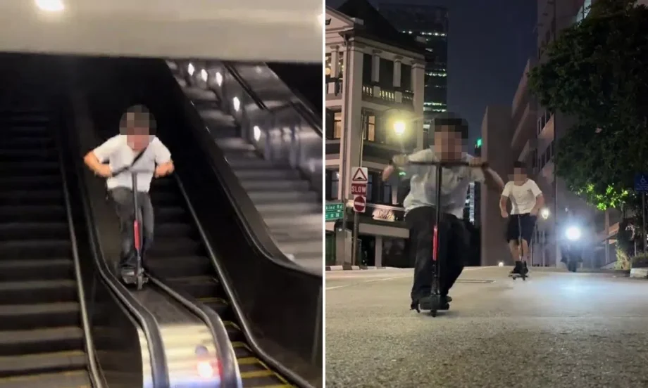 Youth hits back over scooter stunts on public property