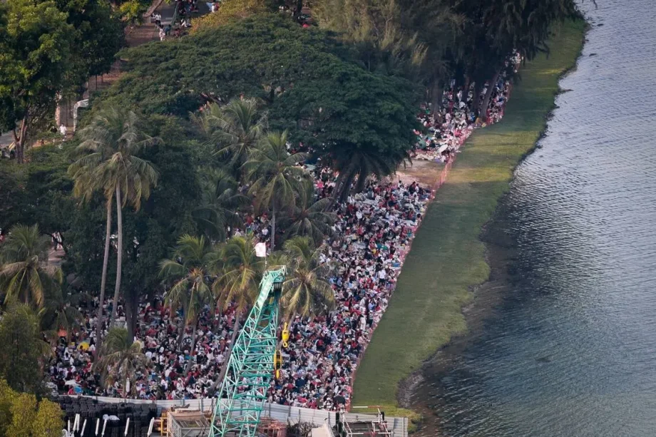Police close access to several areas near National Stadium due to crowding at NDP 2026 Police close access to several areas near National Stadium due to crowding at NDP 2026