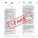 Be on alert for iMessages from scammers posing as the police or Singapore courts